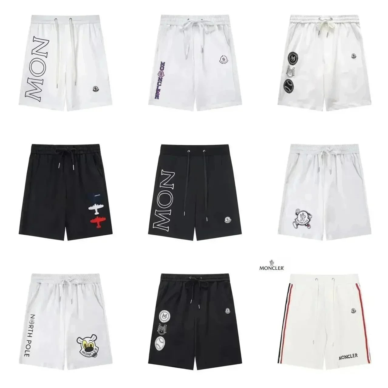 Moncler Logo-Print Shorts [40 styles]