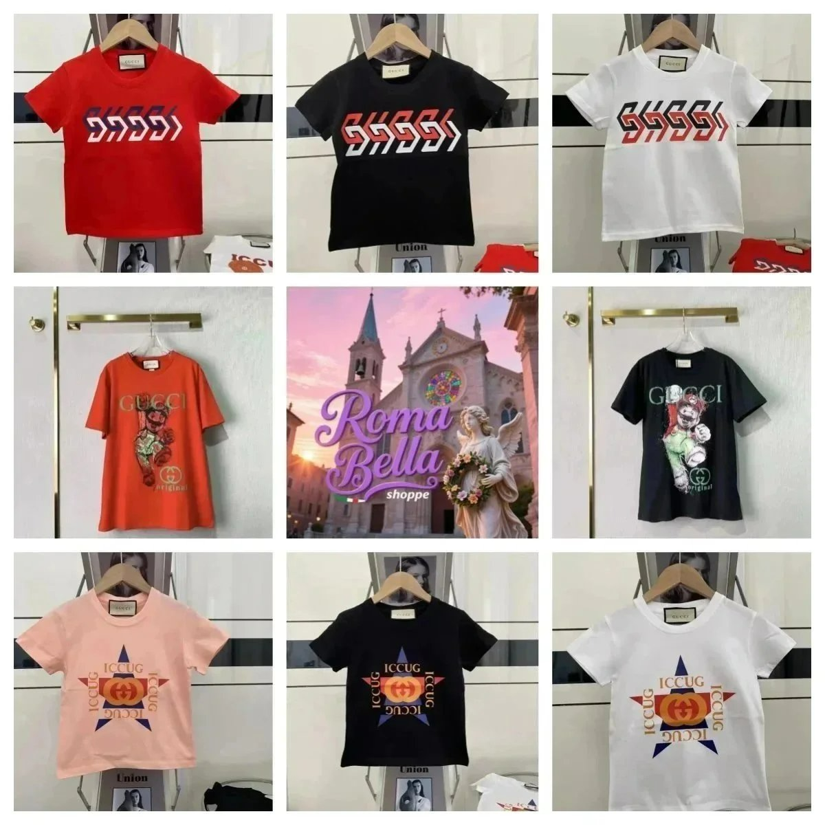 Gucci GG Marmont Graphic T-Shirt [40 styles]