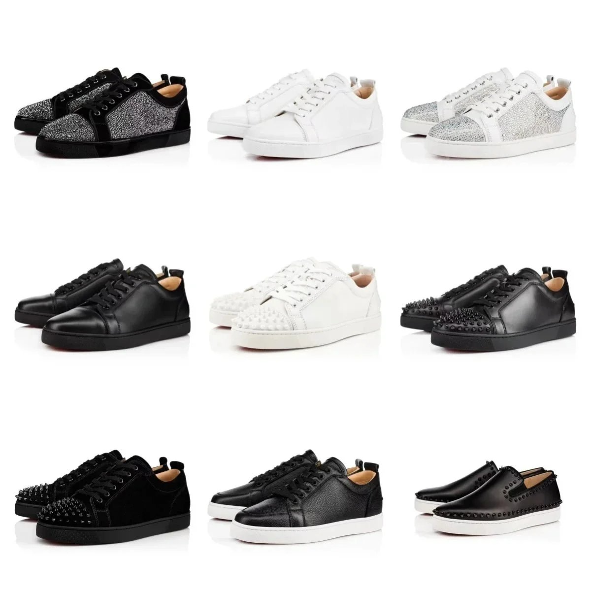 European Cl Fashion Trend Spike Sneakers 